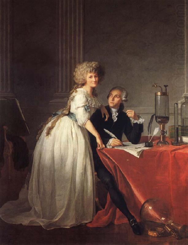 Jacques-Louis David Antoine-Laurent Lavoisier and His Wife china oil painting image